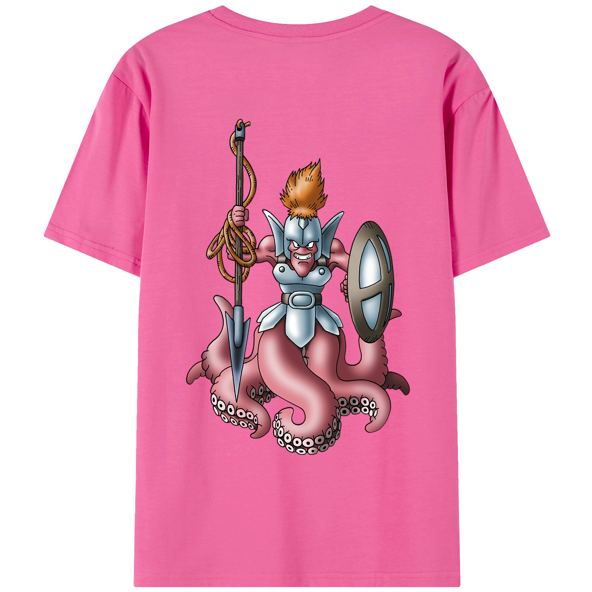 （画像用） ドラゴンクエスト Doragon Kuesuto Dragon Quest レディース半袖Tシャツ(バックプリント)